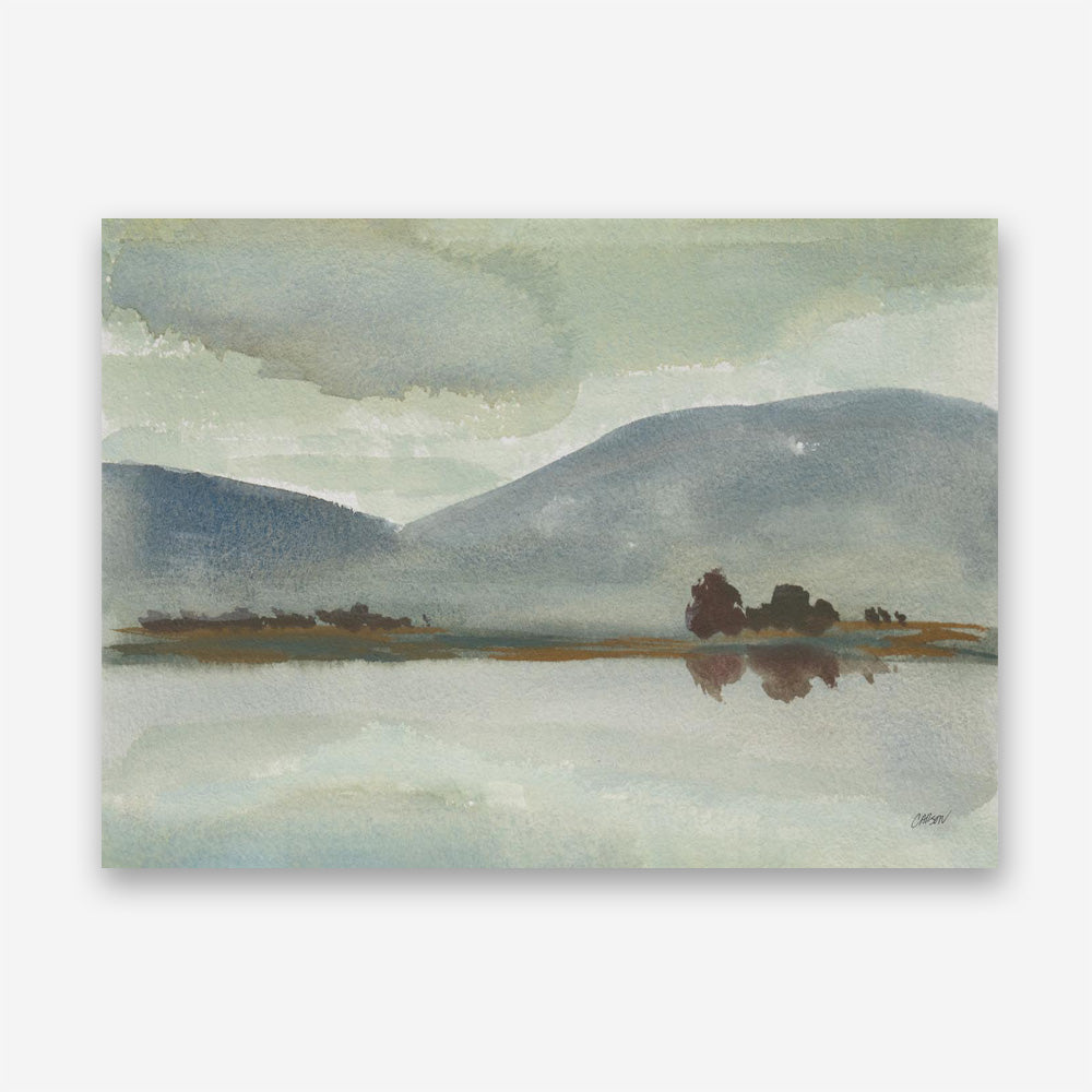 Misty View Canvas Print