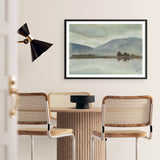 Misty View Art Print