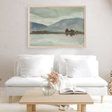 Misty View Art Print