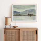 Misty View Art Print