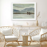 Misty View Art Print