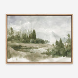 Path to the Mountain Canvas Print