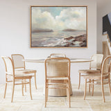 Distant Island Canvas Print