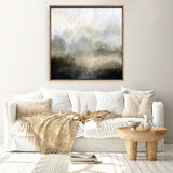 Lake Mist (Square) Canvas Print