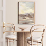 Monochromatic Farm View III Canvas Print