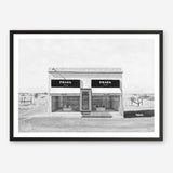 Shop Black & White Marfa Art Print abstract painted design wall artwork prints by The Print Emporium buy Australian made fine art poster and framed canvas wall decor prints for the home and add some interior inspiration for your bedroom living room dining room or home office, TPE-036-AP