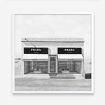 Shop Black & White Marfa (Square) Art Print abstract painted design wall artwork prints by The Print Emporium buy Australian made fine art poster and framed canvas wall decor prints for the home and add some interior inspiration for your bedroom living room dining room or home office, TPE-470-AP