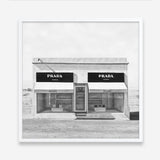 Shop Black & White Marfa (Square) Art Print abstract painted design wall artwork prints by The Print Emporium buy Australian made fine art poster and framed canvas wall decor prints for the home and add some interior inspiration for your bedroom living room dining room or home office, TPE-470-AP