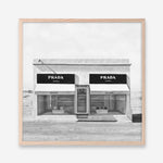 Shop Black & White Marfa (Square) Art Print abstract painted design wall artwork prints by The Print Emporium buy Australian made fine art poster and framed canvas wall decor prints for the home and add some interior inspiration for your bedroom living room dining room or home office, TPE-471-AP