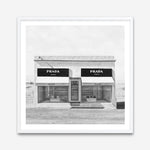 Shop Black & White Marfa (Square) Art Print abstract painted design wall artwork prints by The Print Emporium buy Australian made fine art poster and framed canvas wall decor prints for the home and add some interior inspiration for your bedroom living room dining room or home office, TPE-471-AP