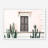 Shop Cactus Villa I Photo Art Print a Moroccan desert boho themed photography wall art print from The Print Emporium wall artwork collection - Buy Australian made fine art poster and framed prints for the home and your interior decor room, TPE-1283-AP