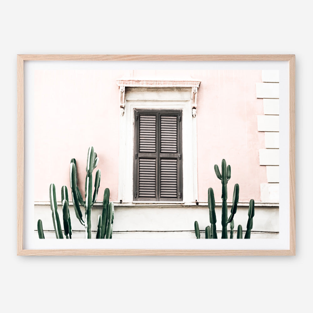 Shop Cactus Villa I Photo Art Print a Moroccan desert boho themed photography wall art print from The Print Emporium wall artwork collection - Buy Australian made fine art poster and framed prints for the home and your interior decor room, TPE-1283-AP