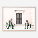 Shop Cactus Villa I Photo Art Print a Moroccan desert boho themed photography wall art print from The Print Emporium wall artwork collection - Buy Australian made fine art poster and framed prints for the home and your interior decor room, TPE-1283-AP