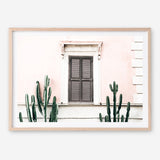 Shop Cactus Villa I Photo Art Print a Moroccan desert boho themed photography wall art print from The Print Emporium wall artwork collection - Buy Australian made fine art poster and framed prints for the home and your interior decor room, TPE-1283-AP