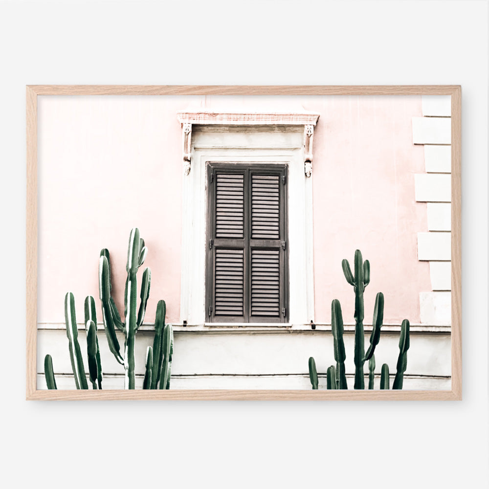 Shop Cactus Villa I Photo Art Print a Moroccan desert boho themed photography wall art print from The Print Emporium wall artwork collection - Buy Australian made fine art poster and framed prints for the home and your interior decor room, TPE-1283-AP