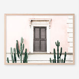 Shop Cactus Villa I Photo Art Print a Moroccan desert boho themed photography wall art print from The Print Emporium wall artwork collection - Buy Australian made fine art poster and framed prints for the home and your interior decor room, TPE-1283-AP