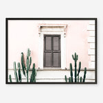 Shop Cactus Villa I Photo Art Print a Moroccan desert boho themed photography wall art print from The Print Emporium wall artwork collection - Buy Australian made fine art poster and framed prints for the home and your interior decor room, TPE-1283-AP