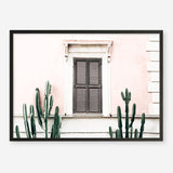 Shop Cactus Villa I Photo Art Print a Moroccan desert boho themed photography wall art print from The Print Emporium wall artwork collection - Buy Australian made fine art poster and framed prints for the home and your interior decor room, TPE-1283-AP