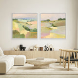 Dream Valley I (Square) Canvas Print