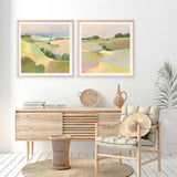 Dream Valley II (Square) Art Print