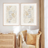 Dreamy Geo II Art Print