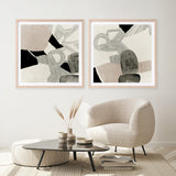 Entangled I (Square) Art Print