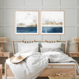 Golden Horizon II (Square) Art Print