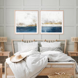 Golden Horizon I (Square) Art Print
