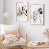 Inked In Black I Art Print