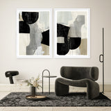 Jet Black I Art Print