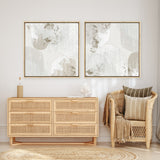 Lacing I (Square) Canvas Print