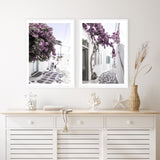 Mykonos Laneway Photo Art Print