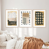 Neutral Collage III Art Print