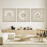 Organic Weave III (Square) Canvas Print