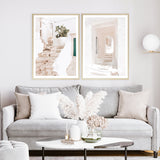 Old White Town Photo Art Print