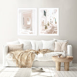 Old White Town Photo Art Print