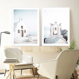 Santorini Summer II Photo Art Print
