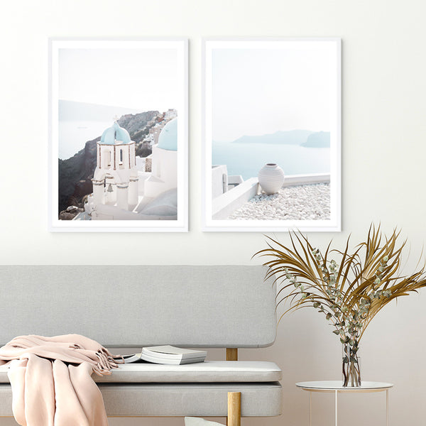 Santorini Summer III Photo Art Print