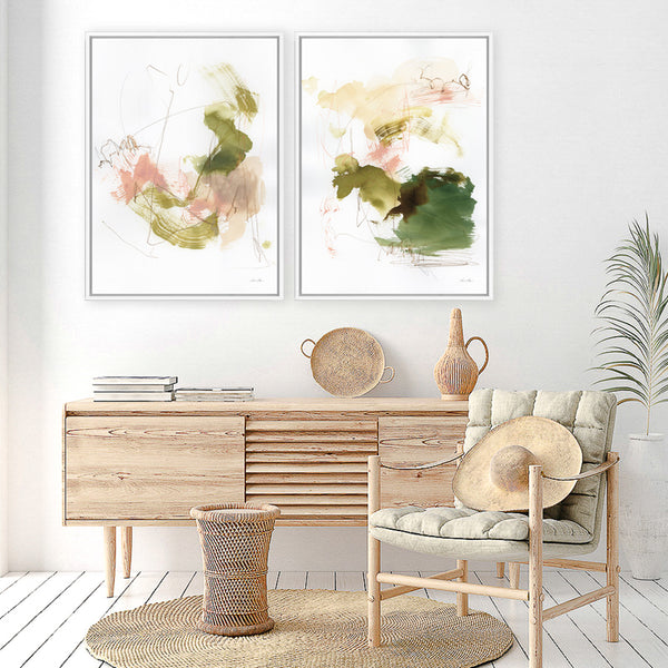 Palette of Spring II Canvas Print