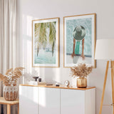 Palm Shade Photo Art Print