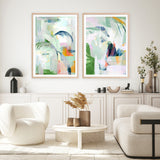 Paradise Sunrise I Art Print