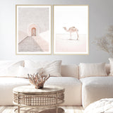 Pastel Doorway Photo Art Print