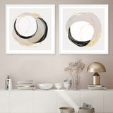 Ring of Gold I (Square) Art Print