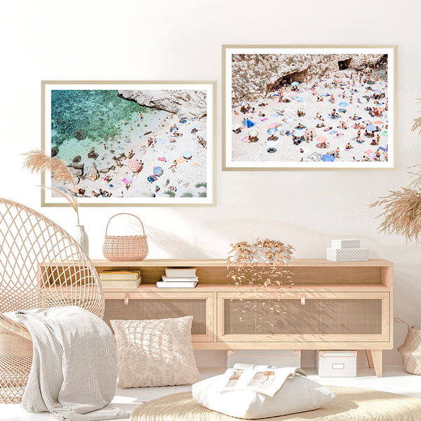 Salento Beach Day I Photo Art Print
