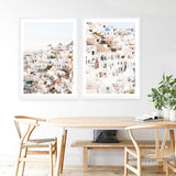 Santorini Skyline II Photo Art Print