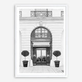 Shop 31 Rue Cambon B&W II Art Print a Paris France fashion style themed painted wall art print from The Print Emporium wall artwork collection - Buy Australian made fine art painting style poster and framed prints for the home and your interior decor room, TPE-746-AP