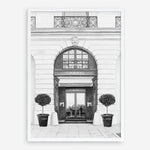 Shop 31 Rue Cambon B&W II Art Print a Paris France fashion style themed painted wall art print from The Print Emporium wall artwork collection - Buy Australian made fine art painting style poster and framed prints for the home and your interior decor room, TPE-746-AP