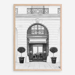 Shop 31 Rue Cambon B&W II Art Print a Paris France fashion style themed painted wall art print from The Print Emporium wall artwork collection - Buy Australian made fine art painting style poster and framed prints for the home and your interior decor room, TPE-746-AP