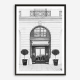 Shop 31 Rue Cambon B&W II Art Print a Paris France fashion style themed painted wall art print from The Print Emporium wall artwork collection - Buy Australian made fine art painting style poster and framed prints for the home and your interior decor room, TPE-746-AP