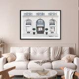 Shop 31 Rue Cambon I Art Print a Paris France fashion style themed painted wall art print from The Print Emporium wall artwork collection - Buy Australian made fine art painting style poster and framed prints for the home and your interior decor room, TPE-745-AP